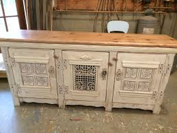 Enhance a buffet server with an overhead cabinet or hutch if you need extra space for linens and tabletop decor, or use a sideboard to create a decorative and. Handmade Dining Room Buffet Sideboard W Native Oak Top By Demolition Revival Furniture Custommade Com