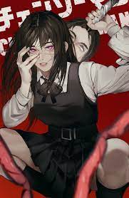 yoru and tanaka (chainsaw man) drawn by lufi_ays | Danbooru