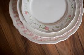 Ikea Geschirr Service Arv Rosali 42 Teile Shabby Landhaus Rar