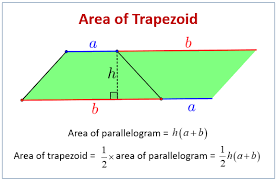 They identify the base and height of each figure. Area Of Trapezoids Word Problems Examples Solutions Videos Worksheets Games Activities