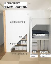 こんにちは 最近 節電のため家族全員リビング和室で寝ているので 毎日布団を出し入れ すぐに埃がたまる というわけで本日は和室収納 全出し掃除しました はースッキリ 子供のおもちゃ 最近 見直しましてラベリング未完 house layouts house interior