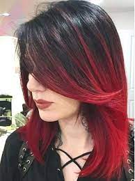 New Attractive Red Ombre Hairstyles For Women To Rock This Year Ombrehair Best Ombre Hair Black Red Hair Ombre Hair