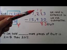 9 4th Grade Math 1 8 Word Problem Solving Comparison Problems With Addition Subtraction Yo Word Problems Solving Word Problems Multi Step Word Problems