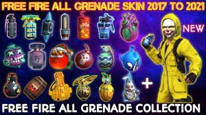 Polish your personal project or design with these grenade launcher transparent png images, make it even more personalized and more attractive. Free Fire All Grenade Skin Free Fire Grenades Collection 2021 Legendary Rare Grenades Of Free Fire Youtube