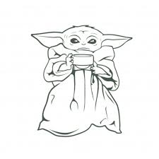 Download Baby Yoda Svg The Mandalorian The Child Baby Yoda Png Star Wars Svg Png The Child Png T Shirt Template Yoda Art Yoda Drawing Yoda Png