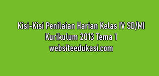 Jun 13, 2021 · soal tema 1 kelas 4. Kisi Kisi Ph Kelas 4 Tema 1 K13 Tahun 2021 2022