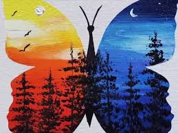 Painting Art Beautiful Sunset Scenery Easy Oil Pastel Drawing For Beginners Facebook facebook