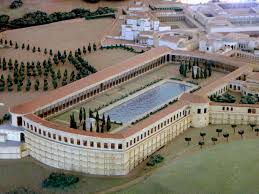 Hadrian Villa In Tivoli Reconstruction Classical Antiquity Roman Empire Ancient Architecture