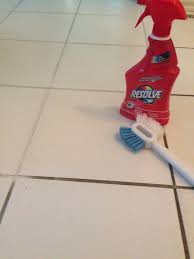 resolve carpet cleaner to clean grout