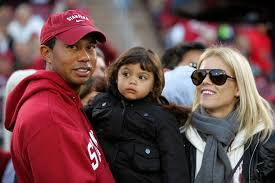 Earl woods, fresh off heart surgery, had made it to augusta national that masters sunday in 1997 and the clip of a father embracing his son for whom he had predicted greatness remains one of the masters iconic moments. Tiger Woods Ex Wife Elin Pregnant With Nfl Star Whose Sister Is Blake Griffin S Baby Mama