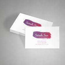 This Is Corporative Card Mockup With A Watercolor Brush Stroke Psd Mockup Which Is Designed By Freepik Com A Spanish De Brush Strokes Watercolor Brushes Cards