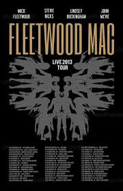 Fleetwood Mac 2013 Tour Poster Music Anybody To Do With