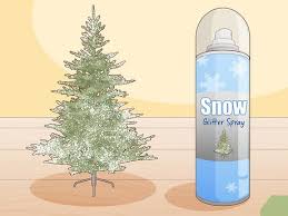 1.4 can you put lights on such a tree? How To Choose A Can Of Fake Snow 11 Steps With Pictures