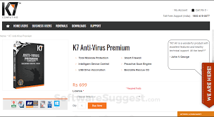 Kaspersky Internet Security Vs K7 Antivirus Comparison Pricing Features 2021