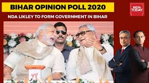 Opinion Poll On Bihar Elections With 133 143 Seats Nda Likely To Form Government In Bihar Youtube