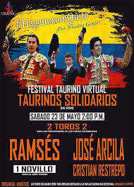 Estilo Taurino: GRAN FESTIVAL VIRTUAL ESTE SABADO 23 DE MAYO