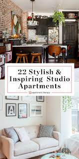 19 Of The Most Stylish Inspiring Studio Apartments Tiny Apartment Decorating Studio Apartment Apartment Needs