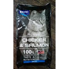 Itulah rekomendasi makanan kucing murah dan bagus untuk peliharaan kalian. Buy Becki Cat Food Chicken Salmon 8kg Seetracker Malaysia