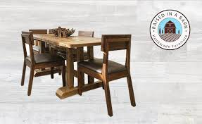 Let us help you transform your dining room into the place to be! Rustic Dining Room Furniture Archives Raised In A Barn Furniture