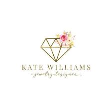 Premade Logo Design Photography Watermark Floral Diamond Etsy Jewelry Logo Design Jewelry Logo Premade Logo Design