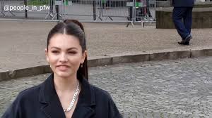 Model thylane blondeau is spotted during the 70th annual cannes film festival at on may 18, 2017 in cannes, france. Thylane Blondeau Miu Miu Fall Winter 2020 21 Fashion Show 03 03 2020 Youtube