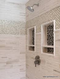 Glazed Grey Marble Shower Niche Accents Shower Niche Bathrooms Remodel Traditional Bathroom