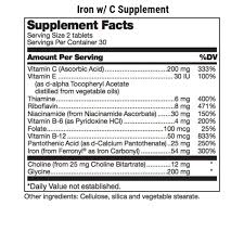 Iron W C Supplement