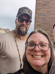 Jason is having a drink in Madison.🍸