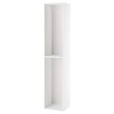 Metod White High Cabinet Frame 40x37x200 Cm Ikea In 2020 Ikea Ikea Metod Kitchen Kitchen Fittings