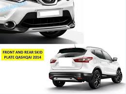 Protector For Nissan Qashqai J11 2014 2015 2016 Abs Chrome Front Rear Bumper Skid Guards Plate Cover Nissan Qashqai Nissan Rear Bumper Protector