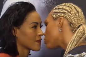 Other times, she dumps water on their. Boxer Mikaela Lauren Kisses Opponent Cecilia Braekhus During Staredown Bleacher Report Latest News Videos And Highlights