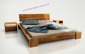 lits en bois massif meuble design pas cher lit bois idees de lit mobilier lit