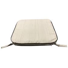 When making a selection below to narrow your results down, each selection made will reload the page to display the desired results. Oakland Living 19 X 20 Outdoor Patio Dining Chair Cushion In Off White With Ties Rona