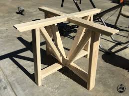 Round Trestle Dining Table Free Diy Plans Rogue Engineer Diy Dining Table Diy Dining Trestle Dining Tables