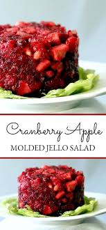 The thanksgiving day dishes and thanksgiving day table setting ideas that i offer in this hub are from a recent year when we were the hosts for thanksgiving dinner. Jello Cranberry Apple Salad Mold Grateful Prayer Thankful Heart