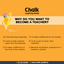 · the majority of teachers enter the education profession because they want to make a difference in the world and their communities. Chalk Why Do You Want To Be A Teacher Teachertraining Teacher Teacherlife Education Teachersfollowteachers School Teachers Teaching Student Learning English Iteach Students Teach Iteachtoo Classroom Kids Motivation Learn Children