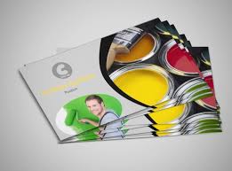 Personalize with a photo or company logo. Painting Business Cards Samples Painting Inspired