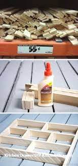 New Diy Kitchen Drawer Ideas Kitchendrawer Diy Drawer Organizer Diy Drawers Diy Drawer Dividers