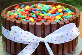 Kalau boleh aku nak buat goodies versi sihatlah. Kek Kit Kat Dan M M S Ulang Tahun Yang Manis Resipi Resepi