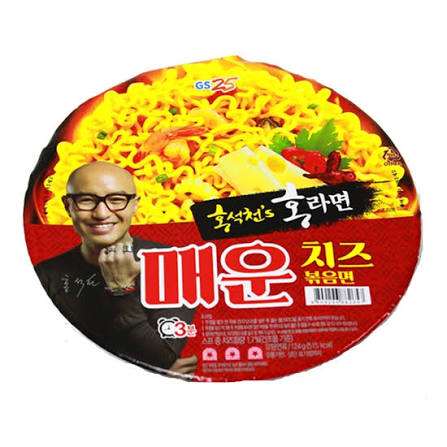 팔도 홍석천 홍라면 매운 치즈볶음면 124g (1개) : 다나와 가격비교