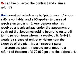 Relating to rescission of contracts. Ppt Remedies For Breach Of Contract 1 Rescission Of Contract 2 Damages 3 Specific Performance Powerpoint Presentation Id 3355437