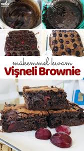 visneli browni tarifi nasil yapilir 4 012 kisinin defterindeki visneli browni tarifi nin resimli anlatimi ve deneyenlerin fotogra browni yemek tarifleri gida