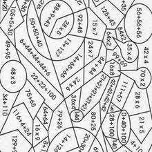 Pink Color By Number Coloring Page Color By Number Coloring Pages Calculation Color By Numbers Beginner C Math Coloring Coloring Pages Color By Numbers