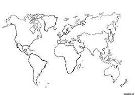 carte du monde vierge a imprimer world map mural art diy coloriage de rats karli
