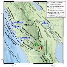 California has been required by state law to map the known active surface faults since the 1970s. Baja Quakes Highlight Seismic Risk In Northern Mexico Temblor Net