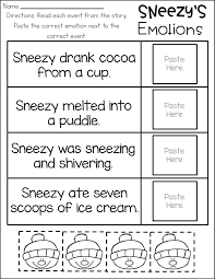 Sneezy The Snowman Sneezy The Snowman Teaching Techniques Abc Order