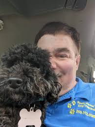 Ariana is home with her family! *** I just found this little black poodle  running around behind Idea High School in Tacoma. She was all by herself.  She does have an
