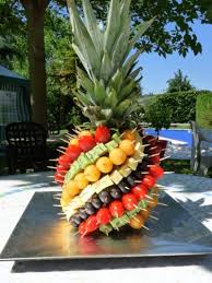 C'est à peine arrivée que je me suis mise aux fourneaux pour vous préparer un apéro dinatoire complet avec des trucs à tartiner, des trucs à grignoter et des trucs à boire, un joyeux mélange. Ananas Pics Apero Repas Exotique Recette Aperitif Dinatoire Aperitif Rigolo