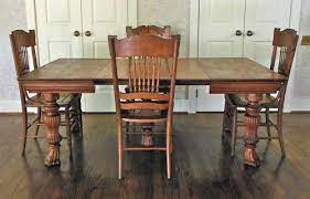 Teds Woodworking Antique Dining Room Chairs Antique Dining Tables Oak Dining Table