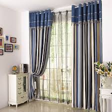 Check out our gray striped curtain selection for the very best in unique or custom, handmade pieces from our curtains & window treatments shops. Ready Made Stripe Curtains Semi Blackout Modern Curtains For Bedroom Kitchen Buy Stripe Curtains Curtains Horizontal Stripe Curtains Product On Alibaba Com